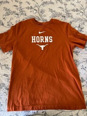 Nike Orange "Horns" Graphic Tee University of Texas